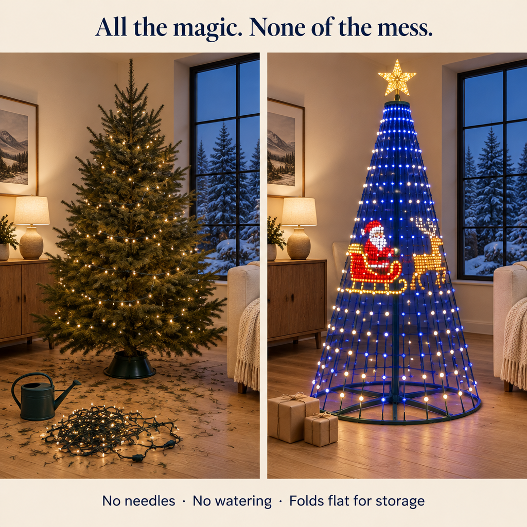 HollowPine™ Aurora LED Tree
