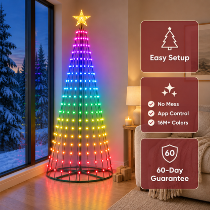 HollowPine™ Aurora LED Tree