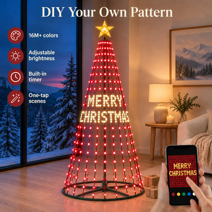 HollowPine™ Aurora LED Tree