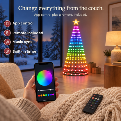 HollowPine™ Aurora LED Tree